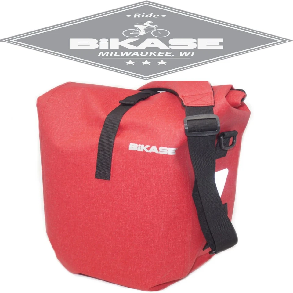 BiKASE 2039R Reggie-2 Bolsa Seca Alforja Roja Una Cara Foto 1 de 1