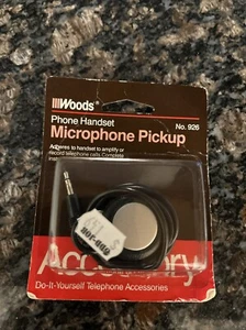 Telefono in legno portatile microfono pick up nuovo con scatola - Foto 1 di 5