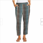 Jessica Simpson Womens Printed Pull-on Pant,(Geo Fusion,XX-Large) NWT
