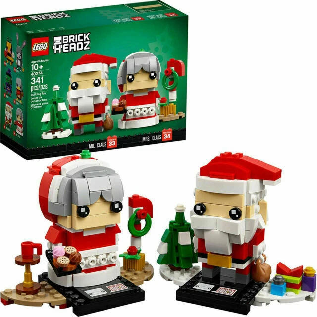 LEGO BRICKHEADZ: Mr. & Mrs. Claus (40274)