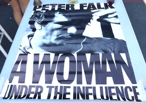 VINTAGE 1974 A WOMAN UNDER THE INFLUENCE MOVIE POSTER PETER FALK 24X28.5" - Picture 1 of 10