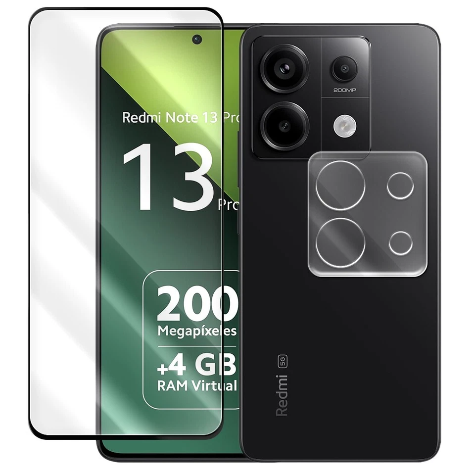 High-Sensitivity Durable lens Protector + Screen Film f Xiaomi Redmi Note 13 Pro - Image 1 of 1