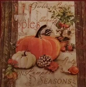 Thanksgiving Napkins - 80 Total - Picture 1 of 4