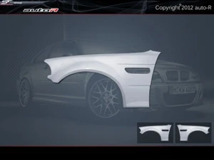 Juego guardabarros izquierdo + derecho bmw e46 coupe m3 - PRFV - Imagen 1 de 5