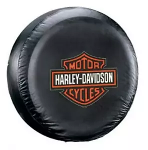 Harley Davidson Motorcycles Spare Tire Cover RV, Jeep, Truck, SUV, Trailer - Picture 1 of 5