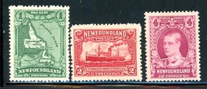 Cayman Islands Scott # 163, 164, 166 - MH - Nice Centering (30-C251) - Picture 1 of 1