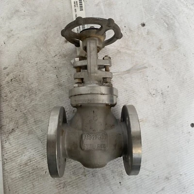 BONNEY FORGE Stainless 316L 1" DN25 flanged gate valve 25mm Class 150 133936-001 - Image 1 of 4