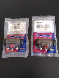 Pair of DURALAST Brake Cylinders NEW - 34064 W37696 FREE SHIPPING! - Picture 1 of 1