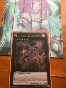 Yugioh 1x Number C105: Battlin' Boxer Comet Cestus Ultimate Rare 1st Edtion Mint - Picture 1 of 1