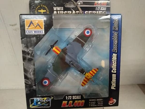 MORANE SAULNIER M.S. 406 1940 VICHY AIR FORCE WW 2 1:72 EASY MODEL - Foto 1 di 3