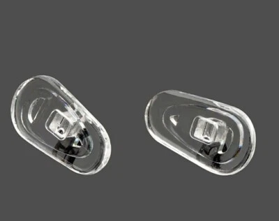 2pcs Silicone nose pads piece for diy fix repair eye sunglasses reading loupes