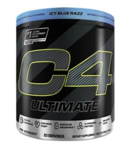 C4 Ultimate Pre-Workout - Icy Blue Razz (20 Porzioni) - Foto 1 di 8