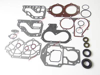 For YAMAHA Outboard 30 HP C30ERT C30MLHS Power Head Gasket Kit 61T-W0001-01 - Image 1 of 2