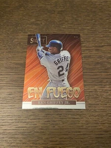 Ken Griffey Jr. En Fuego EF9 Seattle Mariners 2022 Panini Select HOF - Picture 1 of 2