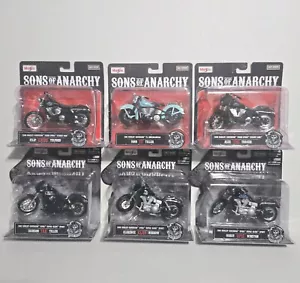 Maisto Sons of Anarchy Harley Davidson 1/18 Motorcycles Samcro Jax Jt Teller Tig - Picture 1 of 17
