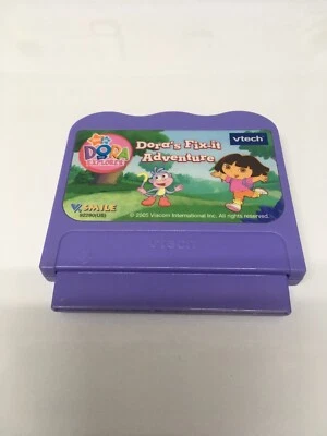 Vtech Vsmile Dora The Explorer: Dora's Fix-It Adventure Cartridge ONLY Fun Learn - Image 1 of 4