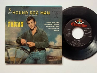 Fabian 45 EP + Picture Cover Hound Dog Man RARE NM-MINT - Image 1 of 2
