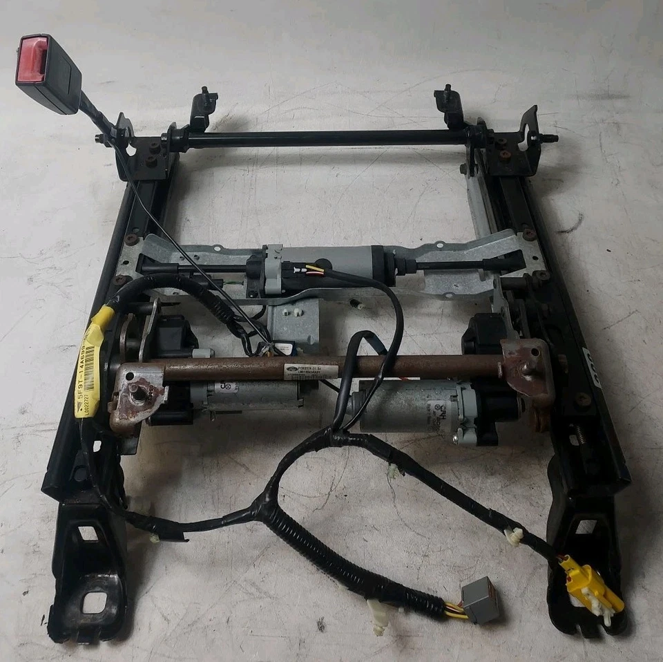 Ford Freestyle 2005-2007 conductor asiento eléctrico delantero izquierdo pista con conjunto de hebilla Foto 1 de 4