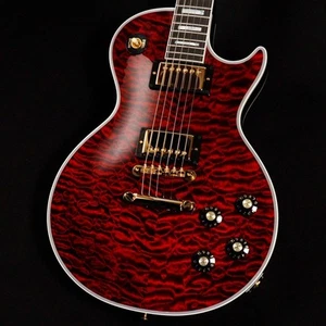 Gibson Custom Shop 1968 Les Paul Custom 5A Quilt Gloss Red Tiger S N:408888 - Picture 1 of 11