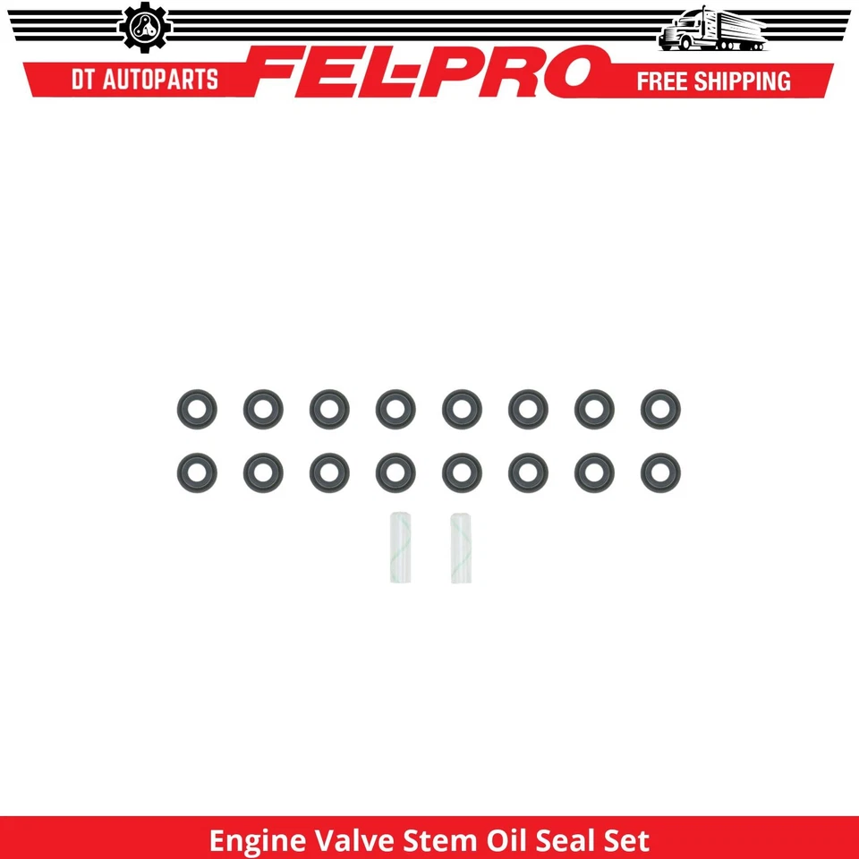 Juego de juntas de aceite de vástago de válvula de motor Fel-Pro para 09-10 Dodge Ram 1500 Foto 1 de 1