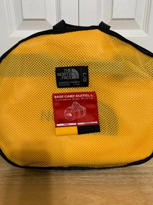 Bolsa de viaje The North Face Base Camp grande Summit dorada/negra nueva con etiquetas Foto 1 de 3