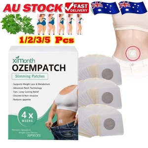 OzemPatch Rejuvacare Herbal Health Detox Slimming Belly Pellet Weight Loss Patch - Picture 1 of 17