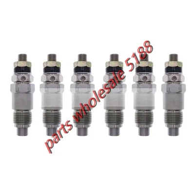 6X Fuel Injector 23600-68010 093500-2370 Compatible Toyota Coaster w/ Engine 2H - image 1 of 4