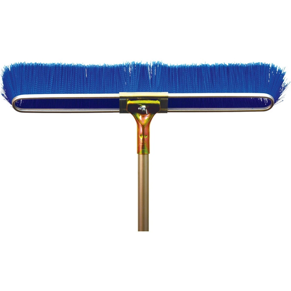 Bruske 23 In. W. x 65 In. L. Steel Handle Fine Sweep Push Broom 2134-CS-4 Bruske - Image 1 of 1