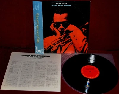 MILES DAVIS - ROUND ABOUT MIDNIGHT - CBS SONY 18AP 2052 1982 - LP JAPAN OBI NM - Image 1 of 2