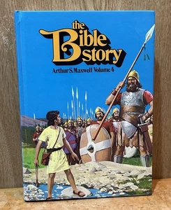 The Bible Story Book by Arthur S Maxwell Volume 4 Hardcover Copy 1982 - Foto 1 di 9