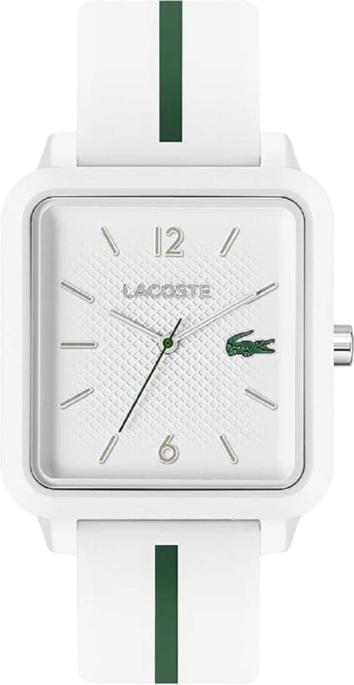Lacoste 12.12 Women’s Watch 2000958 Turquoise Dial Blue Silicone Strap Quartz