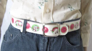 Vintage 70er Jahre Petticoats & Pantaloons Vinyl Gürtel 27-31 Inspirierend - Bild 1 von 7