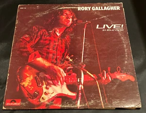 Rory Gallagher - Live! In Europe - 1972 Polydor Canada LP - 2383-112 Vinyl - Picture 1 of 5
