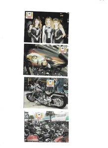 BIKE WEEK 1993 4 CARD PROMO SET, COMPLIMENTS OF TS PUBLICATIONS - Picture 1 of 2