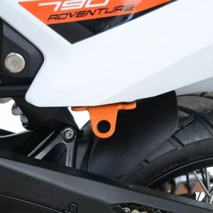R&G Tie-Down Hooks Orange Yamaha Tenere 700 2019 - 2024 - Picture 1 of 1