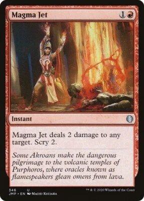 Magma Jet - Jumpstart JMP - Uncommon - MTG Magic Pack fresh - Image 1 of 3