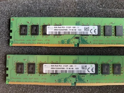 sk hynix 16gb desktop ram kit 2x8gb ddr4 2133mhz - Image 1 of 2