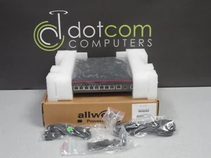 Allworx PowerFlex P810 8-Port PoE Gigabit Switch Rack mounts, Power Cord, Serial - Picture 1 of 3