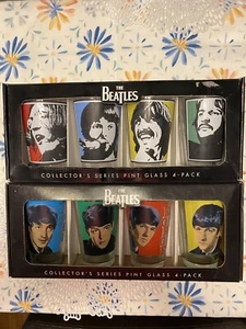 Die Beatles Sammler Serie Pint Gläser. (50 Stück) Neuwertig/unbenutzt - KOSTENLOSER VERSAND - Bild 1 von 16