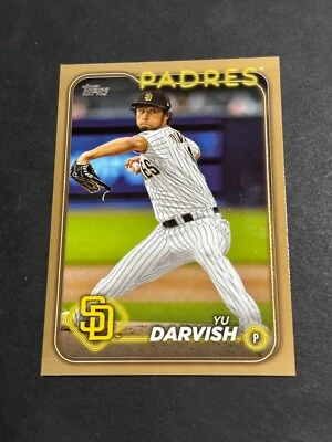 2024 Topps Series 2 - #627 Yu Darvish GOLD /2023 - FREE SHIP - Image 1 of 2