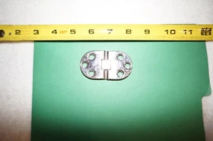 Gemlux Boat Folding Flush Mount Table Hinges 1 1/2" x 2 3/4" - Picture 1 of 8