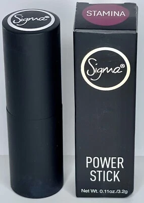 Lápiz labial Sigma Power Stick en resistencia (ciruela/púrpura) nuevo en caja 0,11 oz/3,2 g $30 Foto 1 de 4