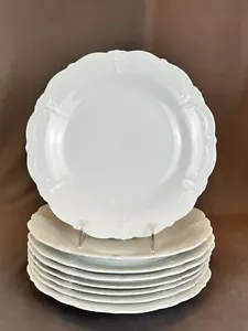 8 Tirschenreuth BARONESSE WEISS 10 1/4" Speiseteller: NEUWERTIG - Bild 1 von 9