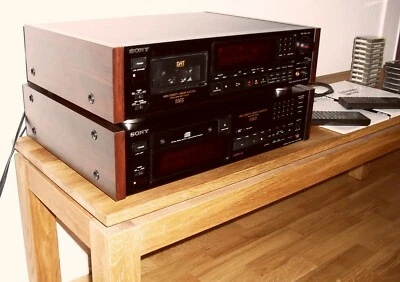 Vintage Sony CD player X33ES and DAT 55ES in mint condition. - Bild 1 von 4