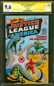 Brave & The Bold 28 CGC SS 9.6 Loot Crate Ed Joe Giella 1st Justice League 12/17 - Picture 1 of 2