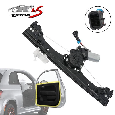 For Fiat 500 1.4L Front Right Passenger Side Window Regulator Assembly w/Motor - Image 1 of 4