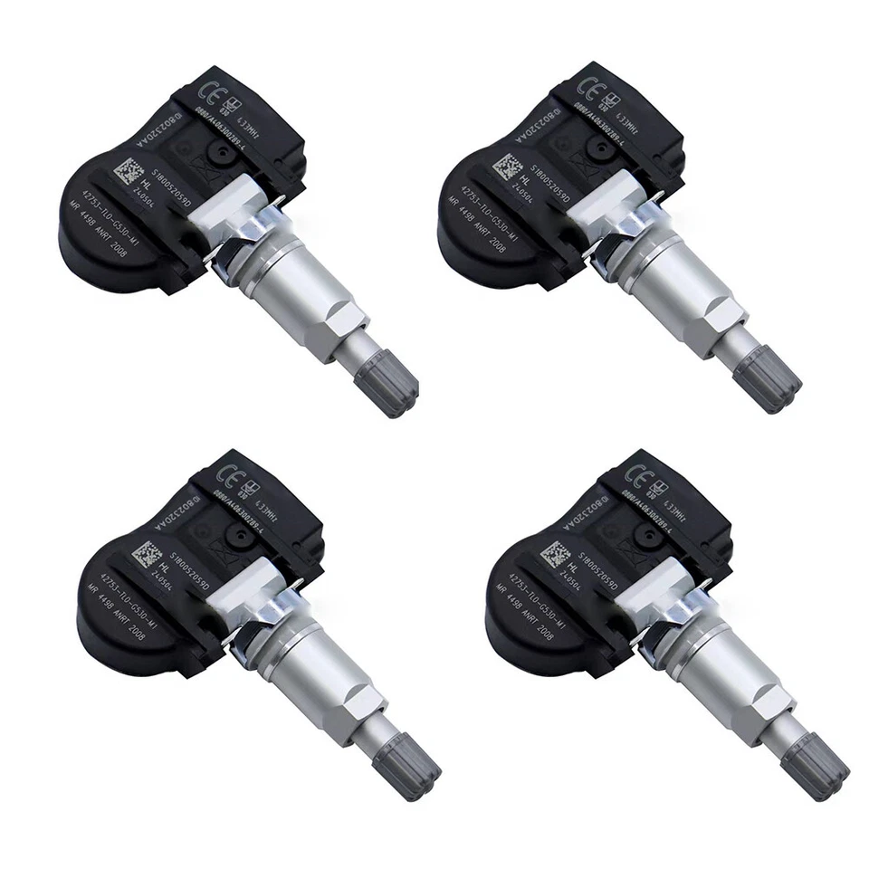 For Honda Crosstour Accord Acura MDX RLX ILX TPMS Tire Air Pressure Sensor 4 PCS - Image 1 of 1
