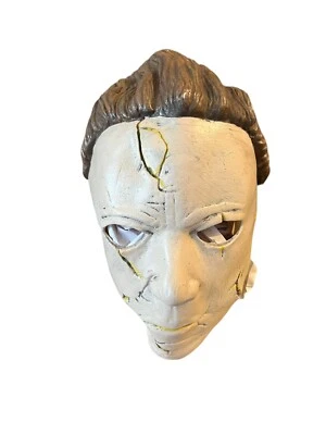 Adult Rob Zombie Halloween Michael Myers Memory Flex Mask Mens Costume Fun World - Image 1 of 4