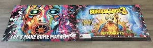 Borderlands 3 X2 GameStop Promo Poster 26 x 18 Rare - Picture 1 of 8