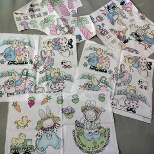 Daisy Kingdom Easter Appliques Farm Friends Sweet Pickins Sew Fun Meadow Friends - Picture 1 of 8